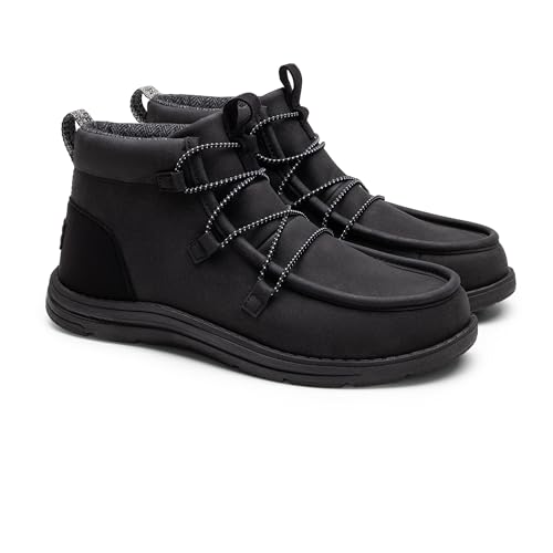 Bruno Marc Men's Slip-on Loafer Casual Shoes Warm Winter Ankle Boots3