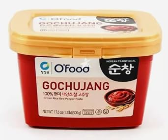 CJO Gochujang الكورية الفلفل الأحمر الفلفل الأحمر معجون الفلفل 500g (حزمة من 2)