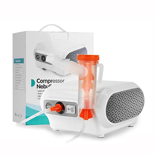 Nebulizer Machine Personal Compressor Nebuliser Portable Compressor System with Tubing Kits for Home Use