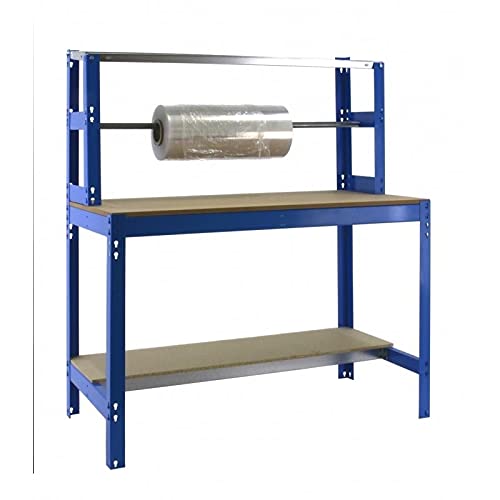 Banco de trabajo BT4 galva/madera 144,5x91x76cm
