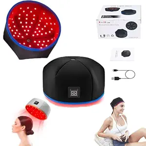 Ledoche Hair Growth Beanie, Revitalize Your Hair with the Power (Black)