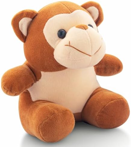 Storio Soft Toy Monkey Plushie Soft Toys for Kids | Plush Soft Toys for Baby Boys and Girls| Best Gift | Monkey Soft Toy for Kids