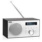 August – August MB420 DAB+/FM Radio mit Bluetooth-Digitales Küchenrad