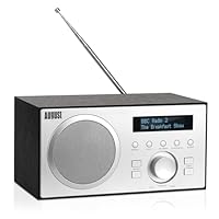 August Dab Radio With Bluetooth Speaker -Mb420 - Dab Fm Digital Tuner Dual Alarm Clock Radio Aux Usb Line Out - Mains Powered Lcd Screen Presets Subwoofer [Black - View #11