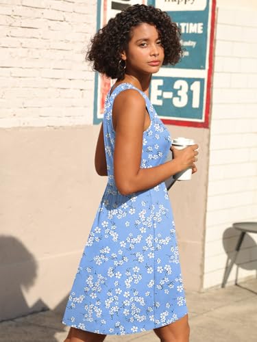 Image of CATHY 2026 Womens Casual Dress Summer Sleeveless Dresses V Neck Wrap Sexy Sundress with Pockets S-2XL