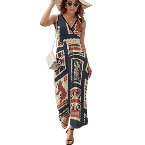 Robe d'été sans manches fluide pour rester fraîche en vacances