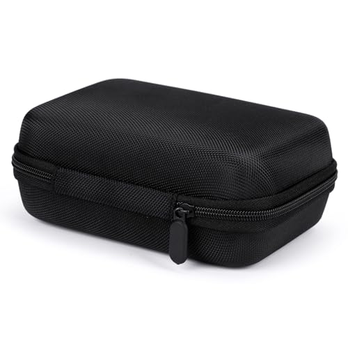 Yohtlfp Funda Estuche Rígido, Compatible con Impresora de Etiquetas E10, E16, P21, D110, D30 Etiquetadora Bluetooth Portátil Mini Impresora, Solo Casa, Negro