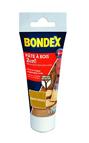 Bondex 420479 Bon 19 Holzteig, Eiche, mittelgroß, 80 g