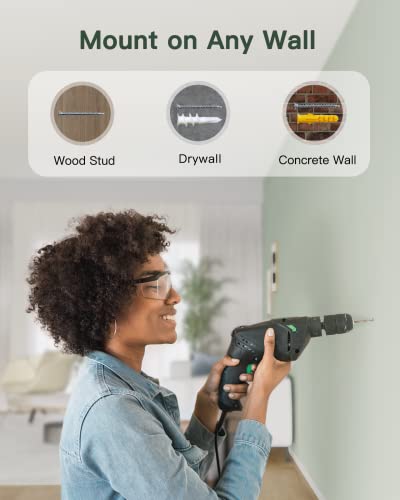 Amada Homefurnishing Floating Shelves, White Wall Shelves For Bedroom, Living Room, Bathroom, Kitchen, Shelves For Wall Decor Set Of 3 - Amfs12 #TOP6