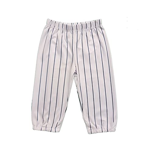 Baseball Pants Cake Smash Outfit Navy Blue Pinstripe 18M