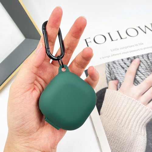 Silicone Case for Samsung Galaxy Buds FE, 2 Pro, 2, Pro, Live with Cleaner Kit (Midnight Green) by KOUJAON - Used condition - Image 6