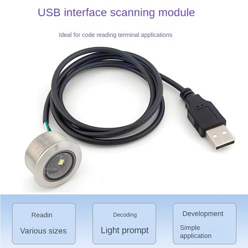 Scanner QR code GM861 USB avec lumière de remplissage LED