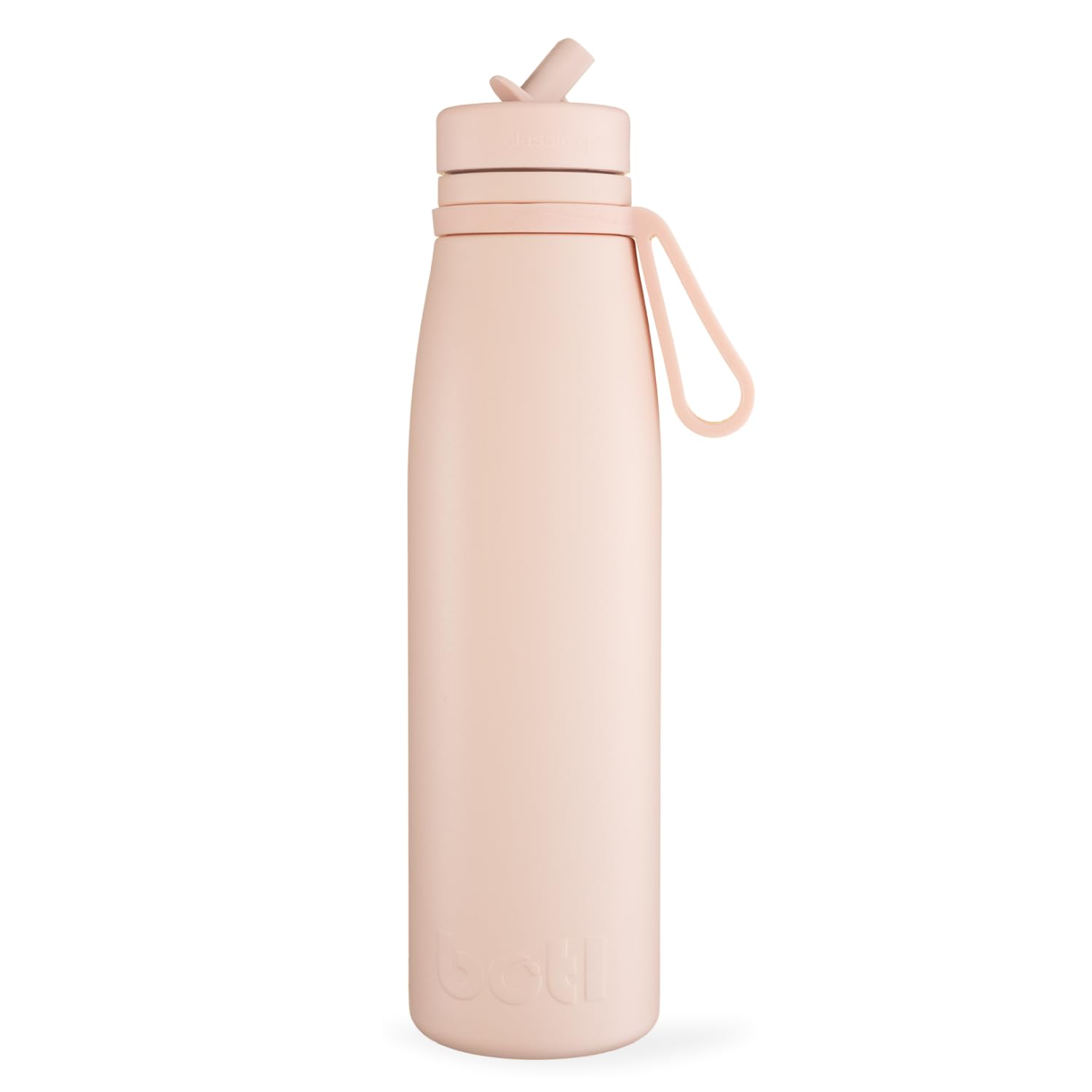 onegreenbottle EVOLUTION Stainless Steel Bottle, Triple-Walled Isothermal Insulated Water Bottle - Leakproof Bottle for Hot and Cold Drinks (Pinky Promise)