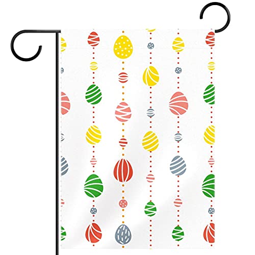 Drapeau de jardin saisonnier 30x45 double face décoration cour