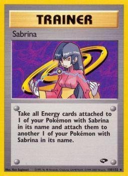 Pokemon - Sabrina (110) - Gym Challenge