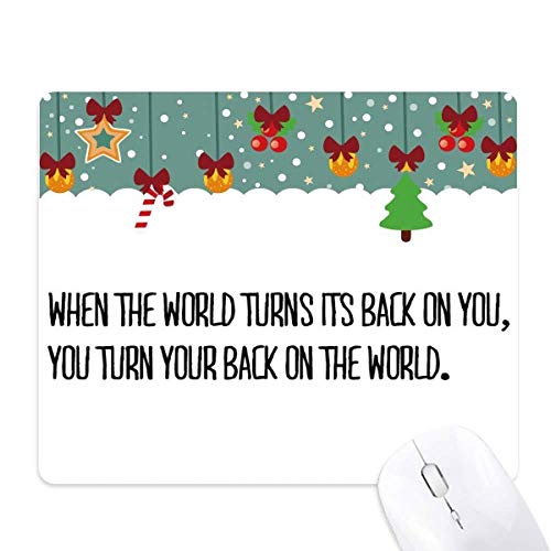 Tapis de souris Noël souple tapis de bureau antidérapant pour ordinateur pc