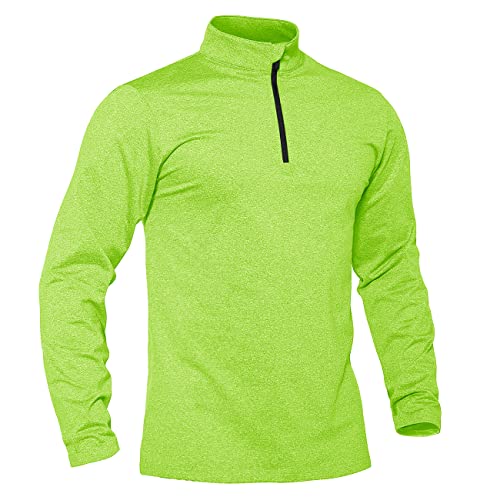 TACVASEN men's quarter zip fleece pullover