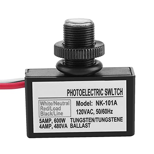 Reviews de Fotocelda para comprar online. 43 Zerodis - Interruptor fotoeléctrico AC, 120 V, sensor fotoeléctrico, sensor de fotocélula, interruptor de iluminación