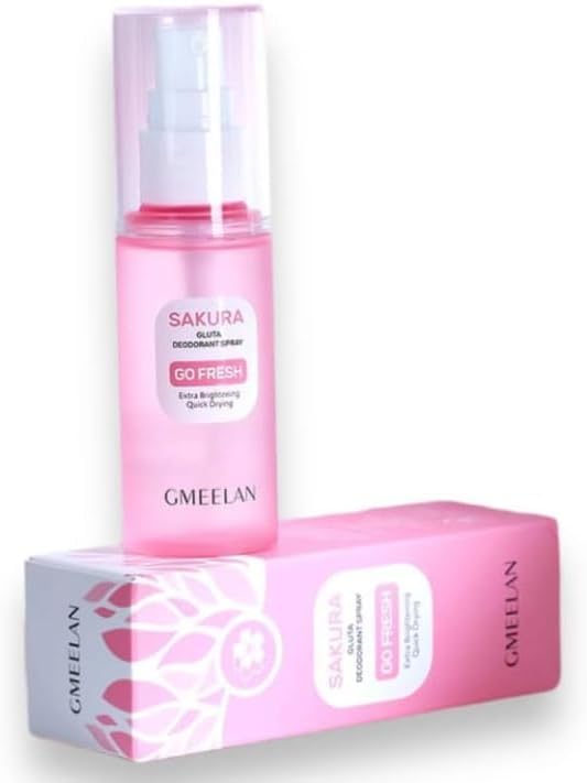 GMEELAN SAKURA GLUTA BRIGHTENING UNDERARM CREAM 30g