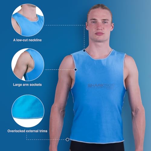 SHARKSKIN Chillproof Essentials Vest (Men) Blue miniatura 4