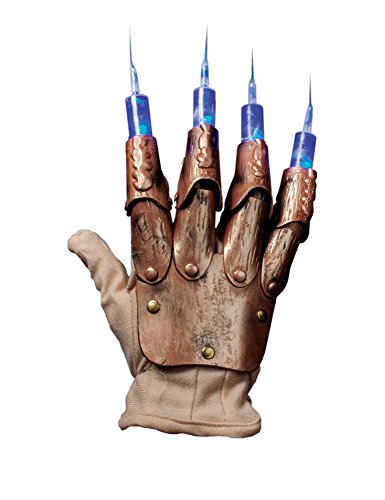 Forum Novelties Freddy Syringe Glove,Blue/Brown/Tan,One Size