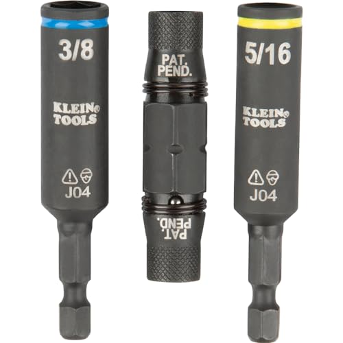 Klein Tools 32500HDRT KNECT Ratcheting Screwdriver, Multi-Bit Screwdriver/Nut Driver, Impact Rated 11-in-1 Tool with Phillips, Slotted, Square and Torx Tips by KLEIN TOOLS - Image 9