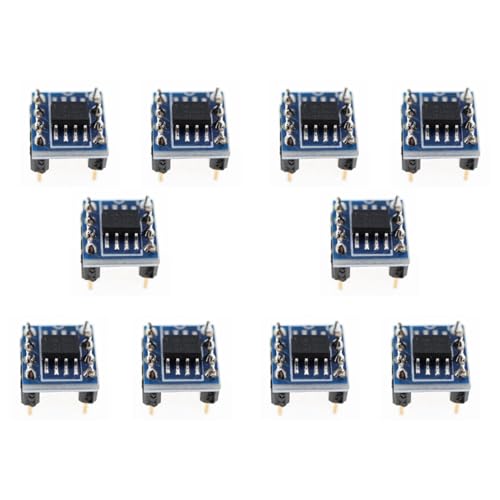 Convertisseur OPA627 X2 double ampli op simple vers double SMD DIP pour adapter les puces de rechange