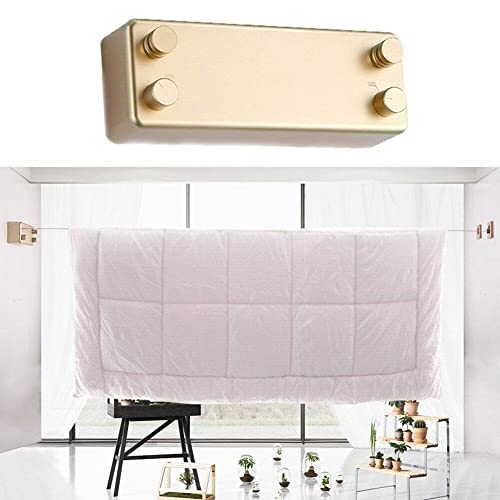 Corde à linge rétractable pour sécher sans encombrer votre mur