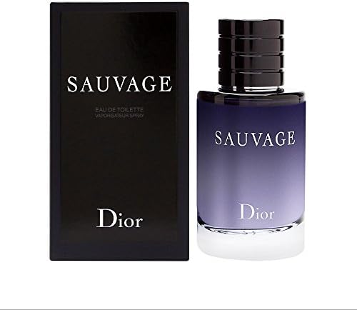 Sauvage by Christian Dior Eau de Toilette Spray for Men, 3.4 Ounce