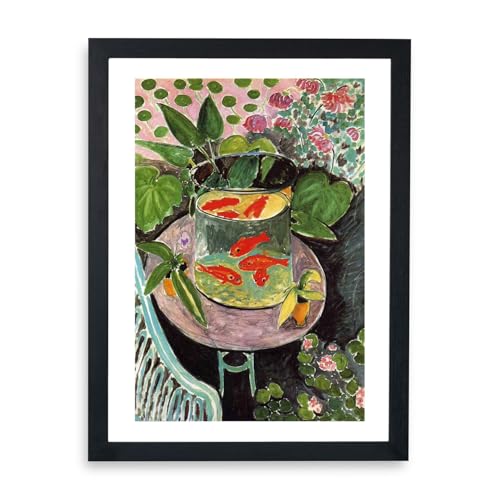 Poisson rouge Matisse poster encadré M pour raviver vos murs