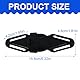 AEIOPRS 1 pcs Gurtsammler kindersitz Abschnallschutz kinder auto Strap stop sicherheitsgurt auto Beltlock stop kinder Gurtwächter