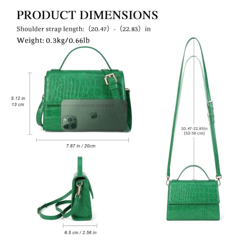 Image of Gladdon Small Crossbody Purse for Womens Trendy Ladies Top Handle Shoulder Bags(S: 5.12''x 7.87''x 2.56'')