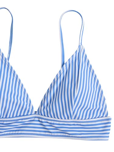 Verdusa Women's Striped High Waist Bikini Sets Swimsuit 2 Piece Bathing Suits3