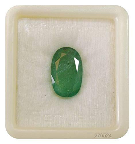 (STONEFLEX) Emerald Stone 5.00 Carat 6.25Ratti Unheated Lab Certified Loose Precious Panna Gemstone-image-34