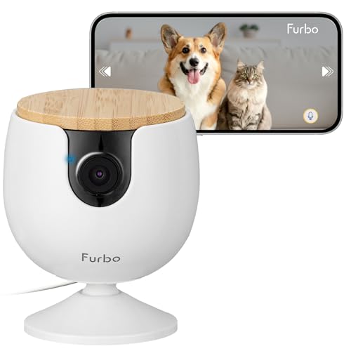 Furbo Mini Pet Camera with Alerts and Two-Way Audio