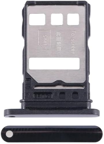 SIM Card Tray + Micro SD Card Tray Replacement for honor 90, Black