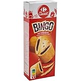 CARREFOUR CLASSIC' - Biscuits Fourrés Chocolat 20% - la boite de 225g - Le Lot De 5