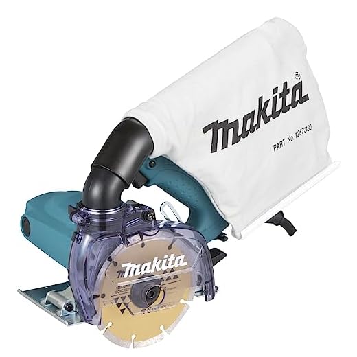 Serra Mármore 1450w com Coletor Pó MAKITA 4100KB 220V
