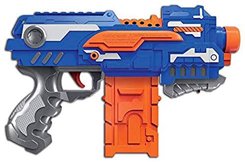 Brigamo Pistola de dardos eléctrica con 16 flechas de espuma Cover