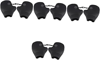 INOOMP 4 pares de luvas de proteção solar para uso ao ar livre, luvas de motocicleta, luvas de inverno para equitação de mãos quentes luvas de guidão luvas pretas quentes para guidão capa de alça de scooter