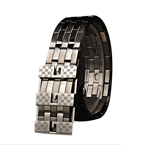 Ceinture en métal pour homme en acier inoxydable boucle creuse 3D haut de gamme