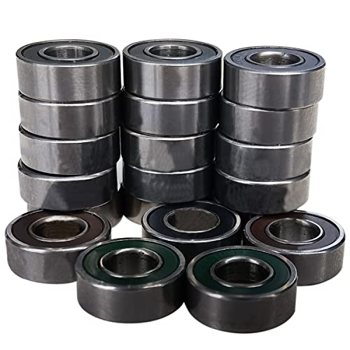 Sackorange 20 Pcs Mr115-2Rs 5X11X4Mm Replacement Precision Ball Bearings Mr115 2Rs #TOP5