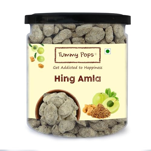 Image of Tummy Pops | Hing Amla Candy Digestive Churan - 350gm Jar | Hygienically Prepared & Packed | After Meal Digestives Flavorful Mukhwas, Hing Amla, Healthy Amla Churan