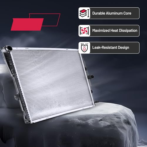 Image of BDFHYK 13371 Aluminum Radiator for BMW X3 2011-2012