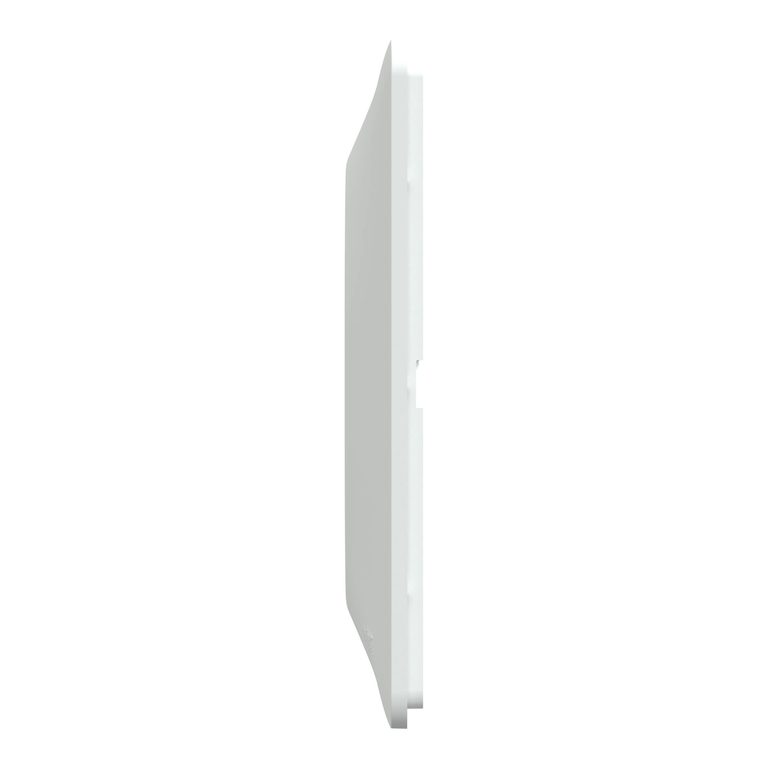 Schneider Electric Ovalis Plaque de finition 2 postes Horizontal entraxe 71 mm Blanc