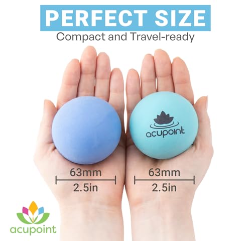 Acupoint 6613385 Physical Massage Therapy Ball Set - Ideal For Yoga, Deep Tissue Massage, Trigger Point Therapy And Myofascial Release Physical Therapy Equipment thumb #3