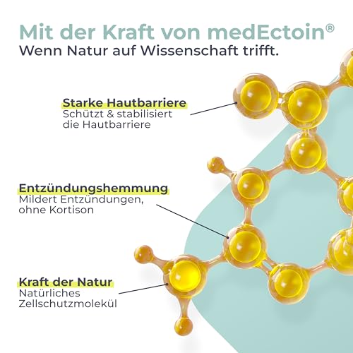 ectocare® Psoriasis Creme Akut mit 5% Ectoin 30ml | Schuppenflechte Salbe ohne Kortison | Medizinprodukt...