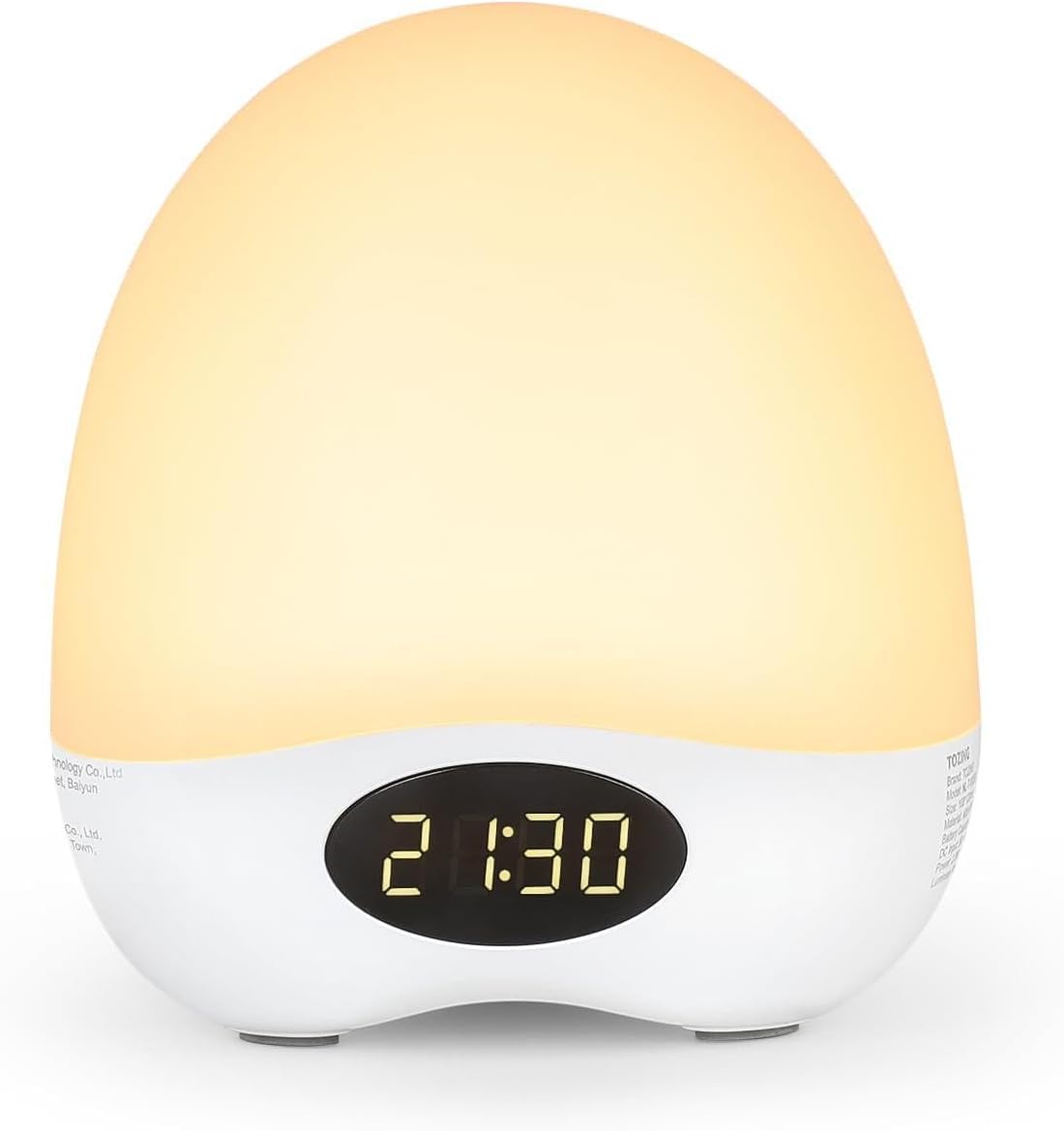 Lámpara de noche LED recargable con control táctil RGB miniatura 1