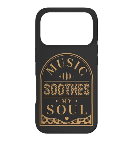 Music Soothes My Soul ���y���D�� �����f�B �I�[�f�B�I �g �X�}�z�P�[�X iPhone 17 Pro �p