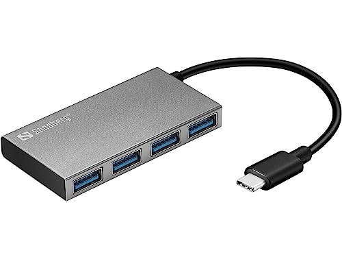 Sandberg USB - C to 4 xUSB 3.0 Pocket Hub